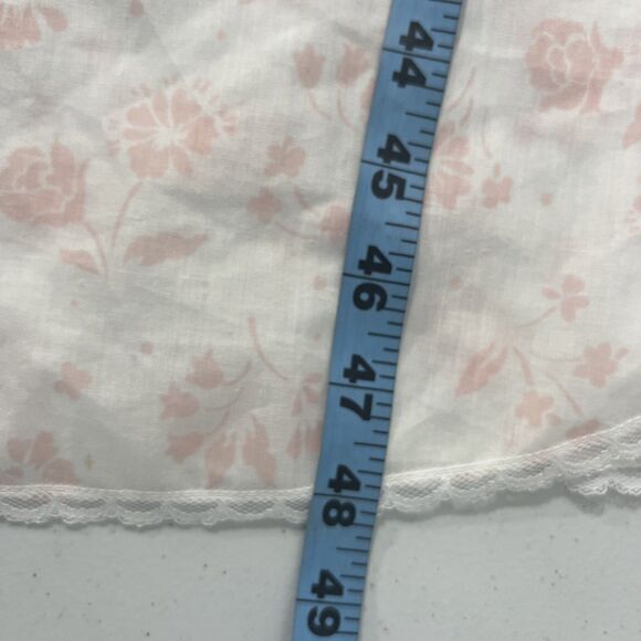 Vtg Take Nine Dress Womens L Floral Maternity Wear Lace Fairycore 90s Made USA - Picture 9 of 12